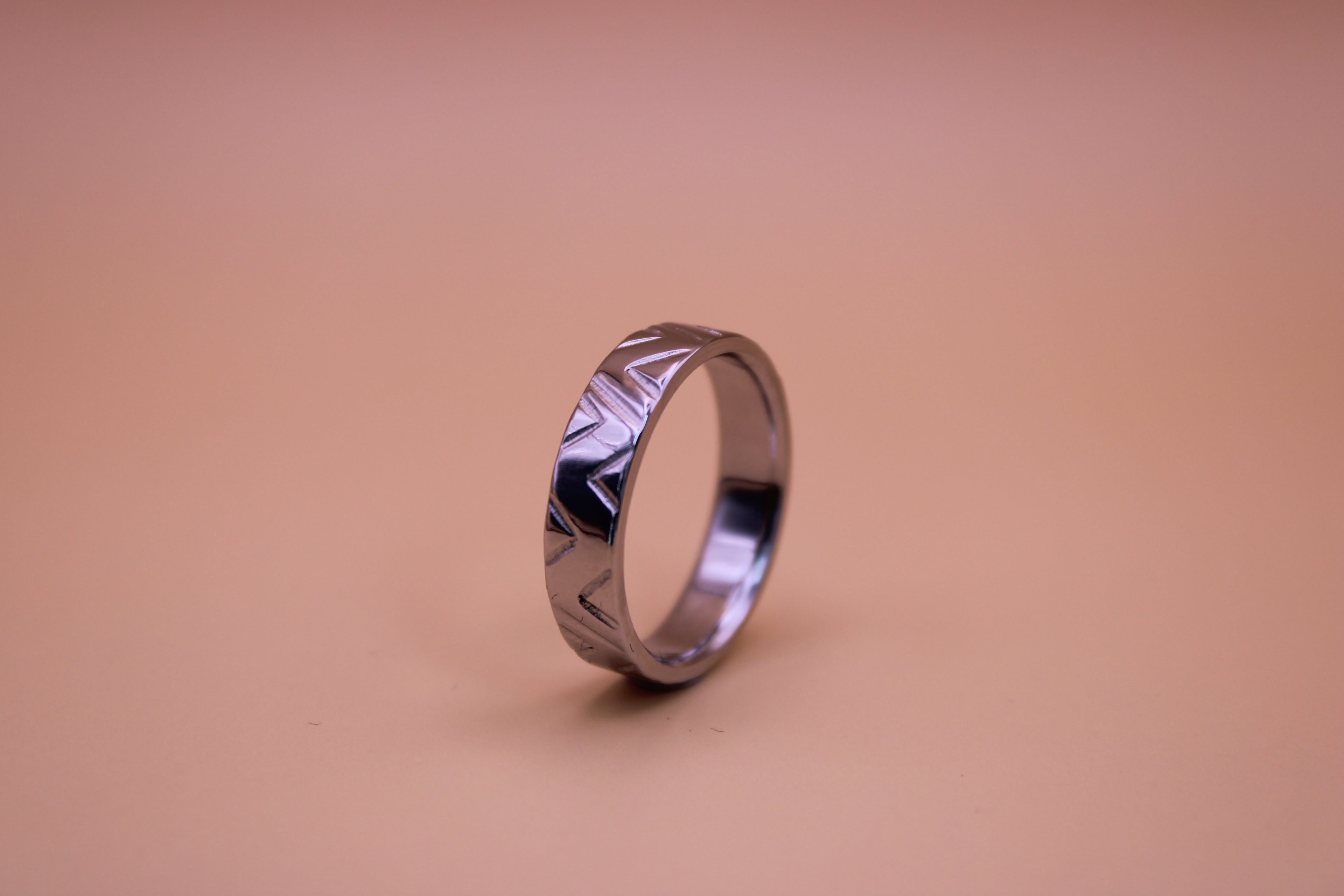 Inca design ring