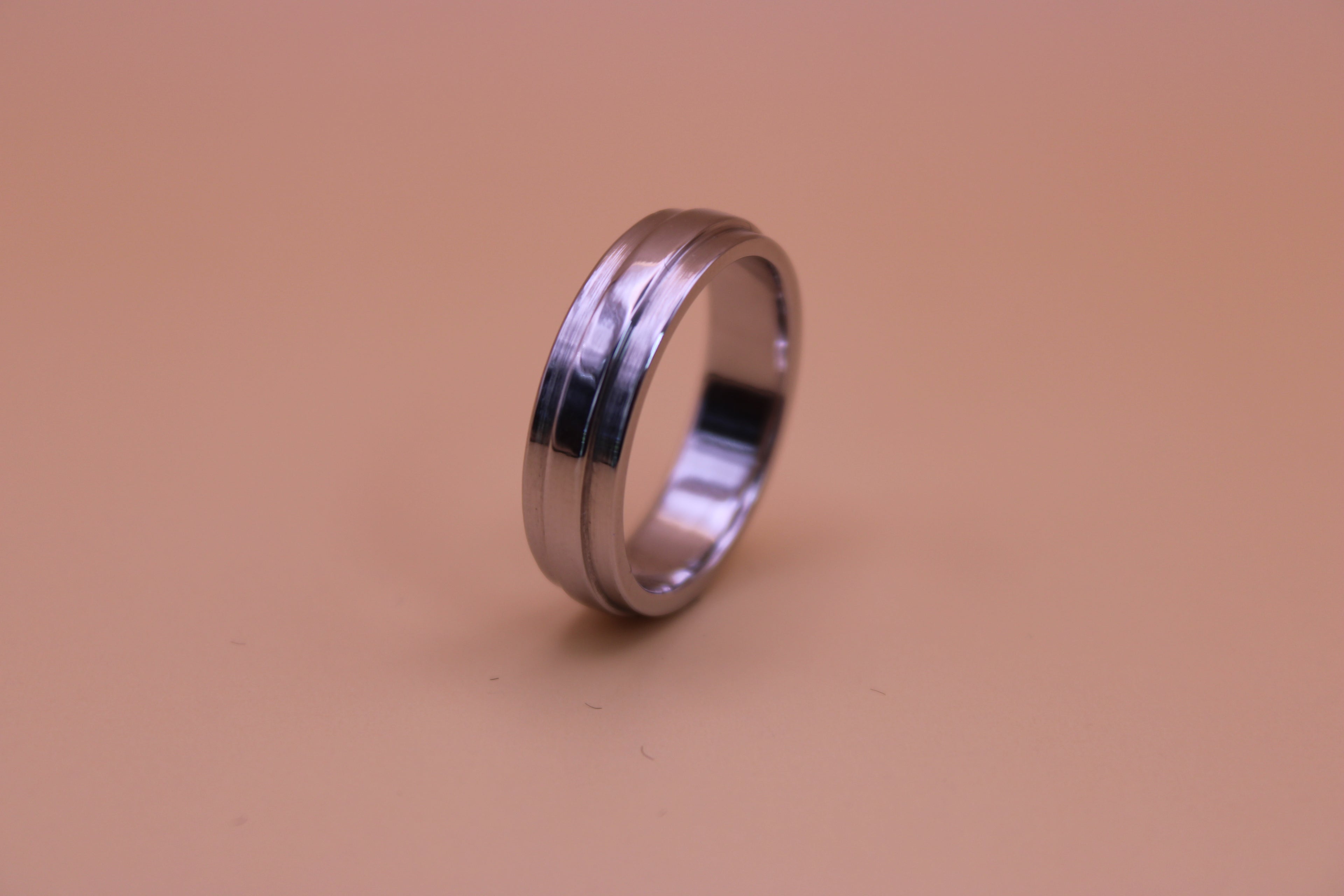 Raised Center Channel Ring – Cobalt Chrome