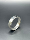 Square Bevel Finish Ring – Cobalt Chrome Band