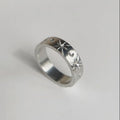 Sun and star ring