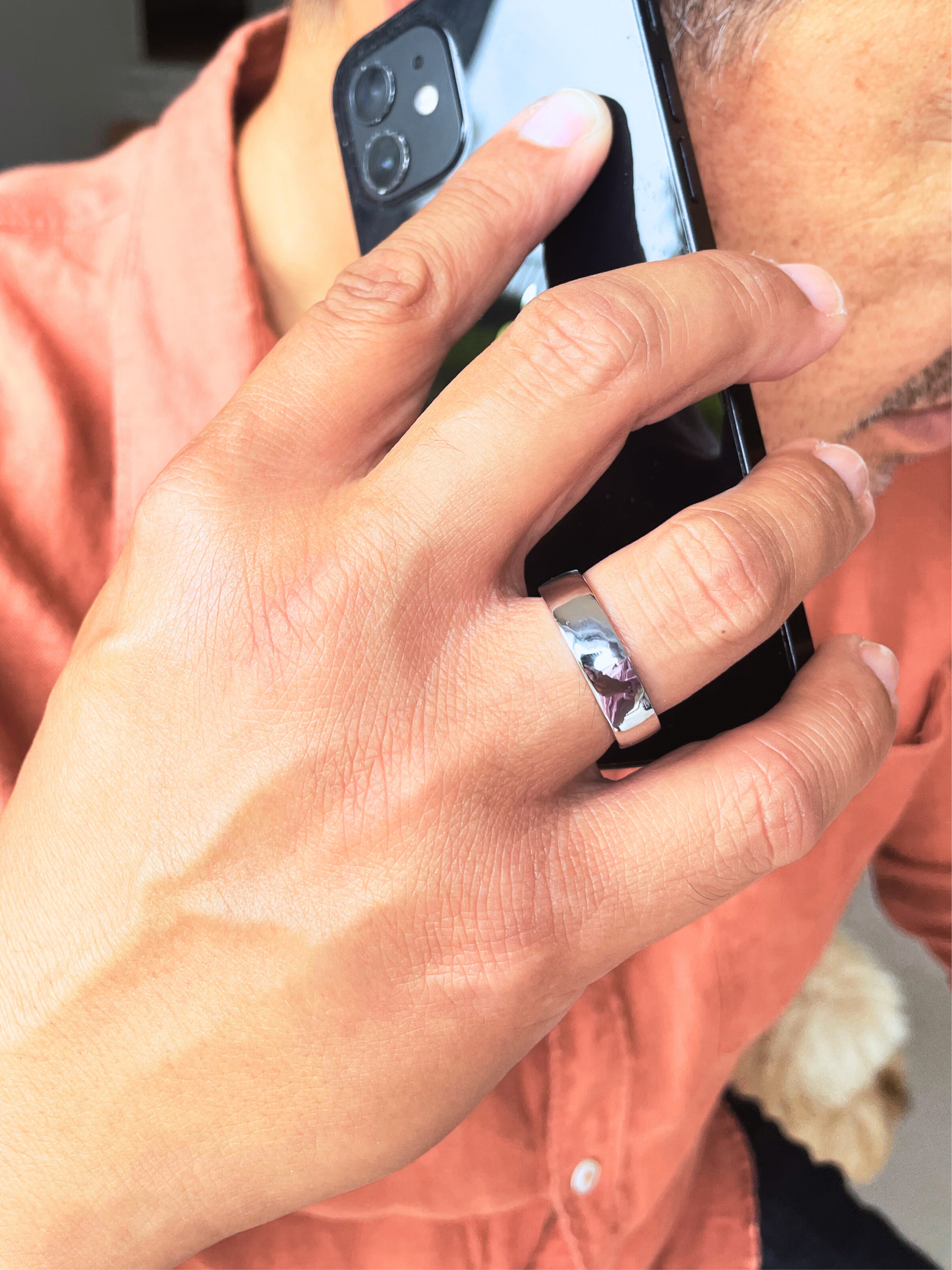 F75 Soft Round Finish Ring – 5mm Cobalt Chrome Band